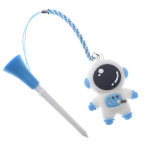 ไม้ถูพื้นพลาสติกพร้อมเชือกยาว83มม./70มม. แท่นวางลูกกอล์ฟป้องกันการสูญหายโลโก้ออกแบบได้ตามต้องการ - Product Image 2