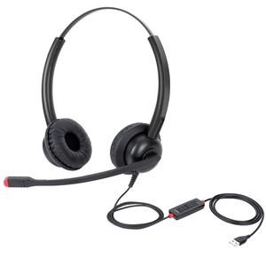 Auriculares USB para teléfono de oficina con micrófono para centros de llamadas Accesorios electrónicos - Product Image 2