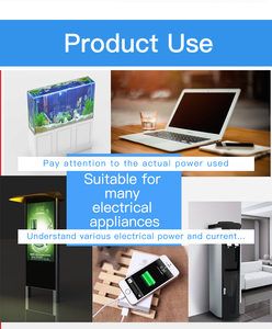 שקע כוח lcd שקע כוח אדם kwh מטר eu/fr/us/uk/au/br מדידת שקע כוח שקע - Product Image 6