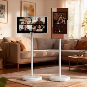 Best Lightweight Easy to Move <strong>Portable</strong> Smart <strong>Tv</strong> <strong>Portable</strong> High Definition Display Digital Wireless Mobile <strong>Tv</strong> with Wheels - Product Image 4