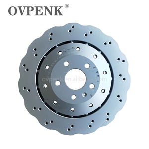 Disco de freno trasero para AUDI <span class=keywords><strong>R8</strong></span> (422-423)2007-2015 <span class=keywords><strong>R8</strong></span> <span class=keywords><strong>Spyder</strong></span> (427-429) 2010-2015 OEM 420615601B 420615601E 420615601A 420615601C - Product Image 1