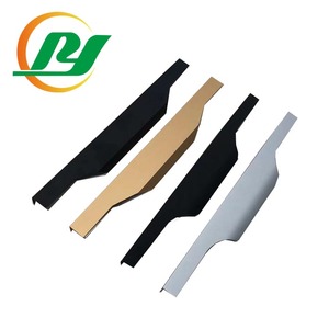 <span class=keywords><strong>Royen</strong></span> Offre Spéciale L FORME Or En Acier Inoxydable Armoires De Cuisine Poignée Poignées de Meubles En Aluminium Pour Tiroir Garde-Robe - Product Image 1