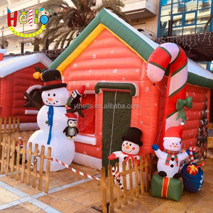 Nouvelle conception Tente de bonhomme de <span class=keywords><strong>neige</strong></span> personnalisée Tente gonflable de Noël Igloo Maison auvent extérieur Tente de camping - Product Image 1