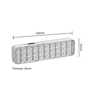 Nuevo 30 Led ABS montado en la pared portátil de emergencia alimentado por batería Luces De Salida Automática luz de emergencia Led - Product Image 2
