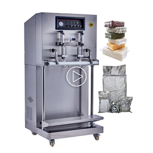DZQ600L Electric Commercial 600MM Food Particle Liquid Powder Pouch <b>Vacuum</b> Sealer Nitrogen Flush Packaging Machine - Product Image 1