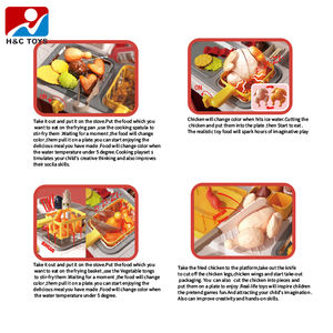Juguete <span class=keywords><strong>de</strong></span> Cocina <span class=keywords><strong>de</strong></span> Plástico ABS con Función <span class=keywords><strong>de</strong></span> Agua Eléctrica para Niños <span class=keywords><strong>de</strong></span> 2 a 4 Años, 82 Piezas, Simulación <span class=keywords><strong>de</strong></span> Tienda <span class=keywords><strong>de</strong></span> Pollo Frito - Product Image 3