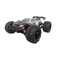 Camion monstre RC 4x4 2,4 GHz à échelle 1/16, télécommande entièrement proportionnelle, voiture tout-terrain avec phares LED, batterie 7,4 V pour la vente en gros aux amateurs