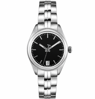 Montre élégante vintage au design simple, en acier inoxydable 316L, mécanique, verre saphir, montre rétro pour femme
