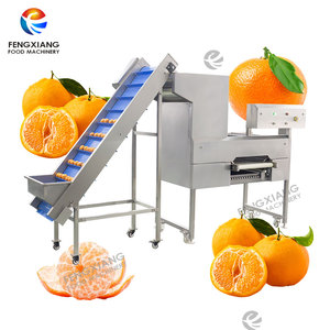 JO-1000 tự động Mandarin Orange Tangerine citrus lột Máy cam Peeler với băng tải - Product Image 2