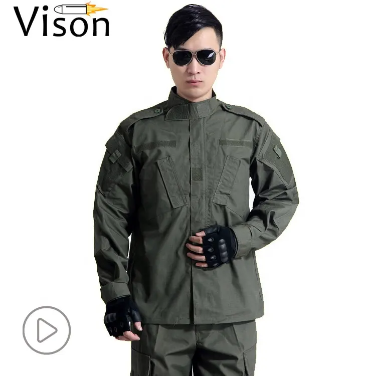 육군 녹색 ACU 정장 군사 유니폼 전술 의류 bdu 카모 유니폼 세트 정장 카모 재킷 바지 바지 유니폼