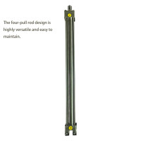 Cylindre hydraulique télescopique à double action personnalisable de haute qualité pour mini-excavatrice, chariot élévateur agricole