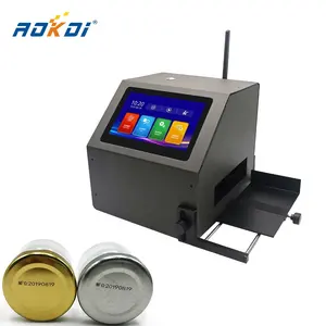 AOKDI A268 휴대용 고품질 에코 솔벤트 잉크 잉크젯 건 프린터 1 인치 핸드 헬드 tij 잉크젯 프린터 잉크젯 기계