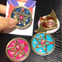 Soporte de Dedo para Teléfono Personalizado con Purpurina Brillante de SAILOR Moon, Regalo Promocional, Flexible, Portátil, Ajustable, a Prueba de Fugas