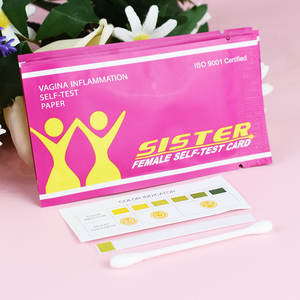 Oem Verkoop <span class=keywords><strong>Vagina</strong></span> Gezondheid Zelftest Kaart Custom Pakket Vrouwelijke <span class=keywords><strong>Vagina</strong></span> Ontsteking Vrouwelijke Vaginale Test Papier - Product Image 1