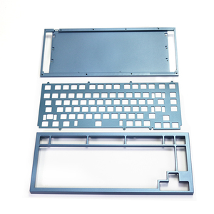 OEM CNC gia công nhẹ Ergonomic thiết kế kiểu dáng đẹp Anodized Nhôm Cơ khí trường hợp bàn phím - Product Image 1
