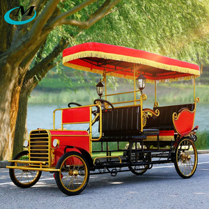 Prix de gros bon marché quatre roues homologué CE Véhicule électrique classique de tourisme touristique <span class=keywords><strong>Voiture</strong></span> électrique ancienne - Product Image 6