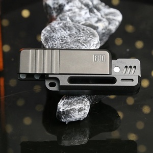 Jouet EDC Fidget Slider en acier inoxydable, amélioration mécanique de l'élasticité, cadeau de relaxation pour adultes, slider manuel à pousser et tirer - Product Image 1
