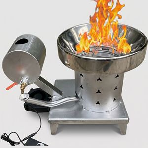 Poêle compact à huile usagée, chauffage portable avec souffleur réglable pour camping extérieur et urgence en tente - Product Image 2