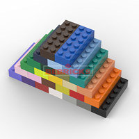 BEBRICKS Série de pièces de construction 2456 Briques 2x4 Briques de construction MOC Voiture RC Blocs de construction pour garçons et filles Cadeau