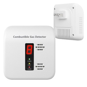Detector de Gas GLP, Gas Natural, Metano, Propano, Butano, Alarma Enchufable con Pantalla Digital para el Hogar - Product Image 1