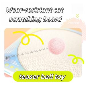 Lustiges <span class=keywords><strong>DJ</strong></span> Cat Scratch pad für Indoor Kitten Wellpappe <span class=keywords><strong>Scratcher</strong></span> Anreicherung Cat Toys Hochwertiges Cat Scratching Board - Product Image 4