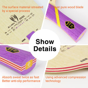 LOKI K7 Bottom Plate Oem Custom Hot Selling 7 Ply Lame de <span class=keywords><strong>raquette</strong></span> de <span class=keywords><strong>ping</strong></span>-<span class=keywords><strong>pong</strong></span> professionnelle en bois pur pour tennis de table - Product Image 6
