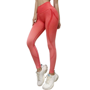 <span class=keywords><strong>Taille</strong></span> haute organiques <span class=keywords><strong>grande</strong></span> <span class=keywords><strong>taille</strong></span> <span class=keywords><strong>sport</strong></span> en gros personnalisé imprimé maille pantalon ventre contrôle femmes jambières de yoga avec logo - Product Image 3