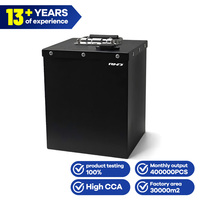 Batterie LiFePO4 51,2 V 25 Ah avec module d'alimentation rechargeable BMS intégré pour système de vélo électrique
