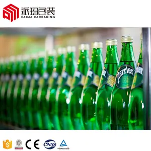 Full Turnkey Line Automatic Beer Brewing Plastic / Glass Bottle Washing Filling Capping Machine Manufacturer