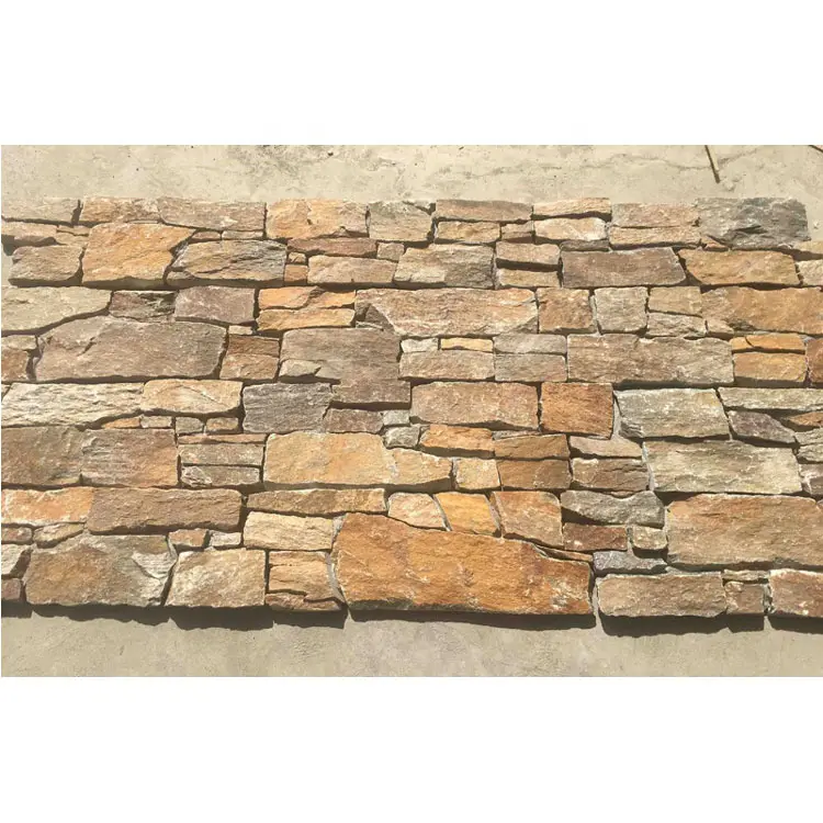 الصين الطبيعية ثقافة حجر الجدار الكسوة الثقافية قشرة الحجر الجدار