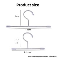 Nouvelle poupée de 30 cm avec vêtements de bébé en métal, clip pour collants de 7,5 cm et petit cintre de 12 cm, rangement multifonctionnel pour vêtements de bébé