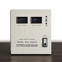 Stabilisateur de tension électrique SVC 5000VA, contrôlé par servomoteur, AVR automatique pour équipement d'alimentation électrique