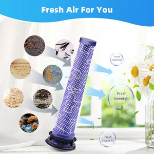 2 Pcs Fit for Dysons V6 V7 V8 DC58 DC59 Absolute Cordless Stick Vacuum Cleaner 965661-01 Pre-Filter HEPA Filter Spare Parts - Product Image 3