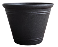 Pot de fleurs suspendu en plastique léger de style terre cuite, taille personnalisable, pour plantes succulentes, herbes, marque RTI, jardin extérieur