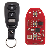 VVDI Remote Key Xhorse XKHY21EN 2nd Generation 4 Buttons Car Key Programmer for Vehicles Works with Diagnosis Machine and Fobs