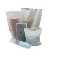 Sachet d'emballage plat en CPE semi-transparent mat thermoscellable pour écouteurs, étuis de téléphone portable, câbles de données
