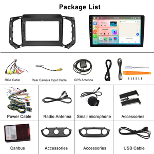 Podofo 9 pouces <span class=keywords><strong>Android</strong></span> voiture stéréo 4 + 64G Carplay <span class=keywords><strong>Android</strong></span> <span class=keywords><strong>Auto</strong></span> pour Chevrolet Blazer/Colorado/<span class=keywords><strong>S10</strong></span>/D-MAX 2018 IPS DSP GPS RDS HIFI - Product Image 6