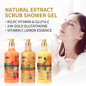 <span class=keywords><strong>Gel</strong></span> <span class=keywords><strong>Douche</strong></span> Exfoliant Éclaircissant et Blanchissant Nary en Gros, Soin Corporel Naturel au Kojic Suave, 1300ml - Product Image 3