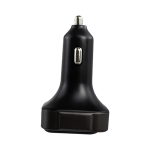 PD 30W QC3.0 Chargeur de voiture super rapide Émetteur FM en alliage d'aluminium-magnésium avec lumière colorée LED - Product Image 2