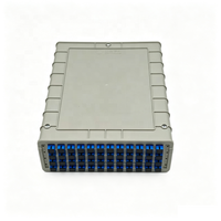 Boîtier de terminaison FTTH mural ou de bureau en plastique ABS pour 48 fibres optiques SC
