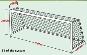 Nhà máy tùy chỉnh bóng đá Net backstop, bóng đá mục tiêu và bóng đá backstop Net, backstop Net nhà sản xuất Trung Quốc - Product Image 4