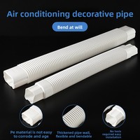 HJSJ Climatiseur : Ensemble de conduites flexibles multi-couleurs, durables et personnalisables pour gaines de climatisation HVAC