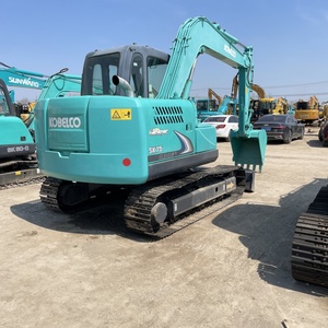 Excavadora sobre orugas usada Kobelco de Japón con motor y hoja de bulldozer de motor a precio bajo - Product Image 6