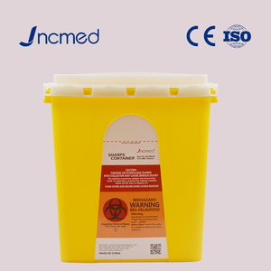 Conteneur à objets tranchants de 6 gallons, étanche et scellé, avec construction entièrement fermée empêchant les fuites de liquide et la contamination croisée - Product Image 6