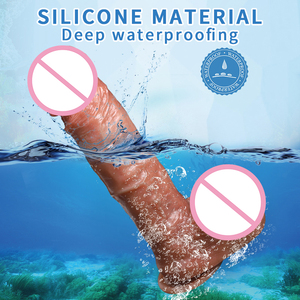 Isıtmalı G noktası çok fonksiyonlu titreşim cihazı yumuşak silikon yapay penis yetişkin kadın cinsel oyuncak için uzaktan gerçekçi dokunmatik - Product Image 5