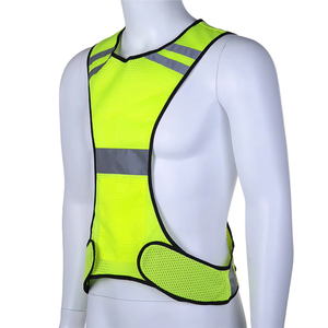 Gilet da Ciclismo Ultra-Leggero Traspirante Riflettente ad Alta Visibilità per Corsa Notturna e Ciclismo - Product Image 5