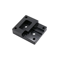 Support de montage en tôle d'aluminium anodisé sur mesure, pliage CNC, estampage, revêtement en poudre, matériel pour équipement énergétique nouvelle génération