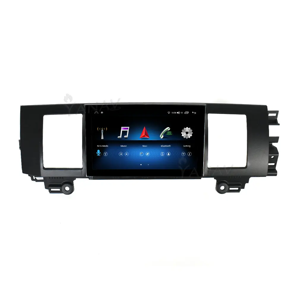 Radio de coche Android, navegación GPS estéreo para coche, reproductor de vídeo Multimedia, unidad estéreo Carplay para Jaguar XF 2007-2015