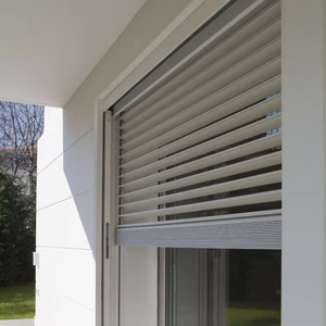 Nhà Máy Giá Chất lượng cao khung nhôm Venetian màn trập & cửa chớp màu tùy chỉnh dù để che nắng không thấm nước cho Windows & cửa ra vào - Product Image 3