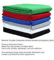 Toile de fond professionnelle 3x3M pour studio photo, toile de fond en mousseline 3*3, écran de fond pour photographie, toile de fond chromakey pour studio photo